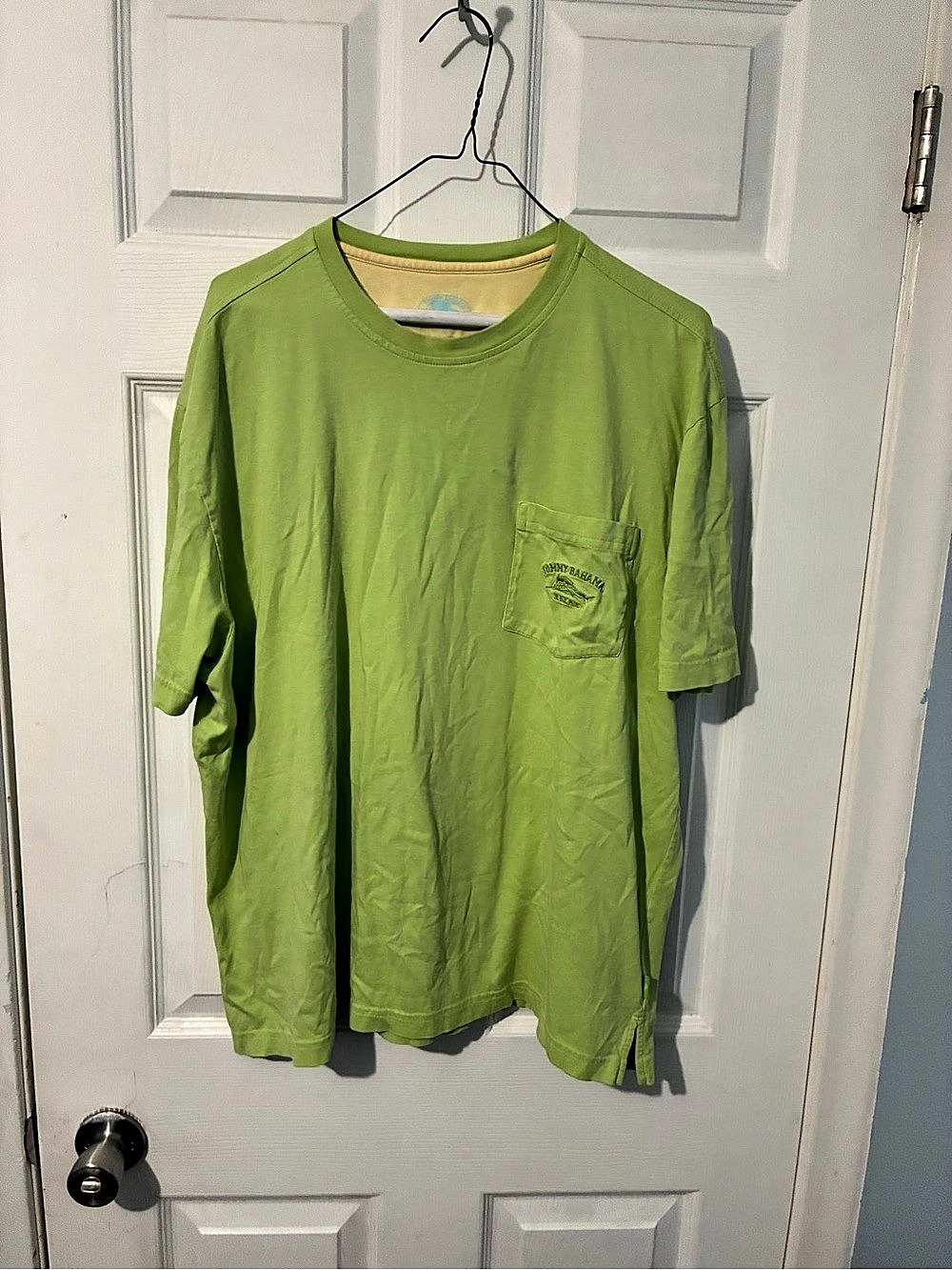 Tommy Bahama Relax Pima Cotton Pocket T-Shirt Green
